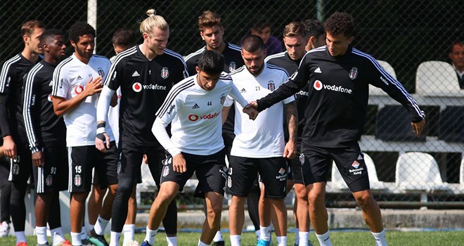Kartal kondisyon ve taktik çalıştı