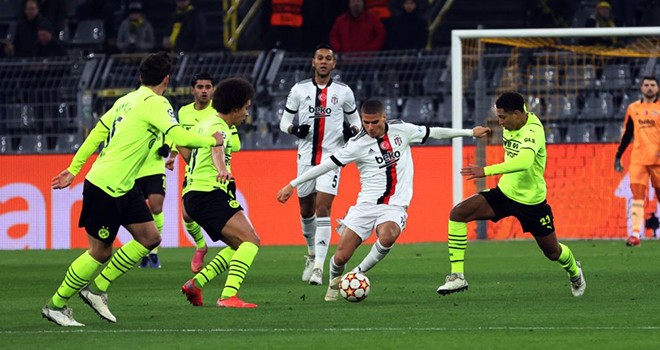 B. Dortmund - Beşiktaş: 5-0