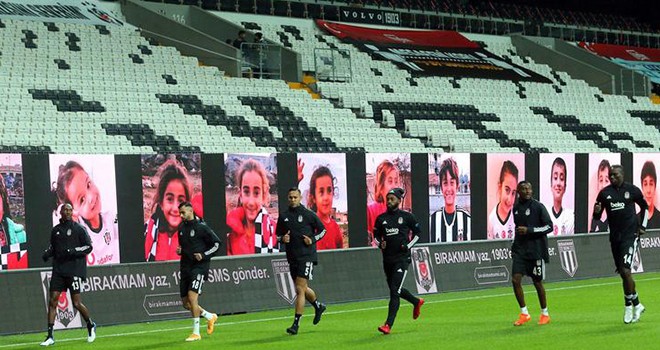 1200 taraftar Vodafone Park'taydı