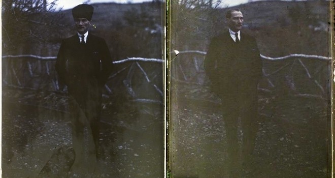 Arşivler açıldı! Atatürk'ün yakından çekilmiş videosu ve fotoğrafı yeniden gündem oldu