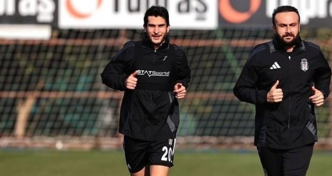 Beşiktaş'ta Necip Uysal koşulara başladı!