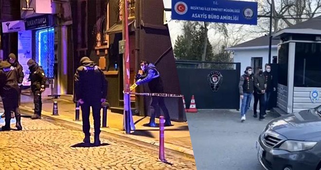 Ortaköy'de dehşet! Arkadaşını dövenleri silahla vurdu