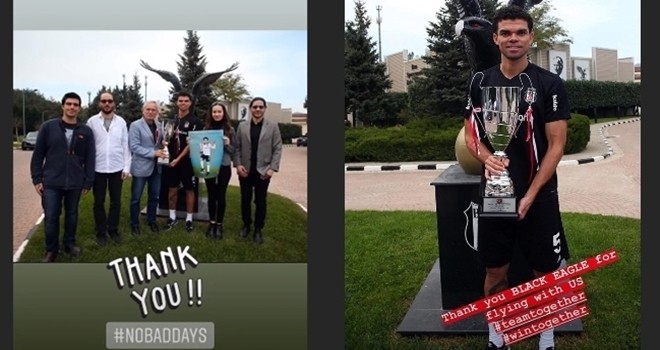 Pepe'den Beşiktaş Medya Grup’a teşekkür