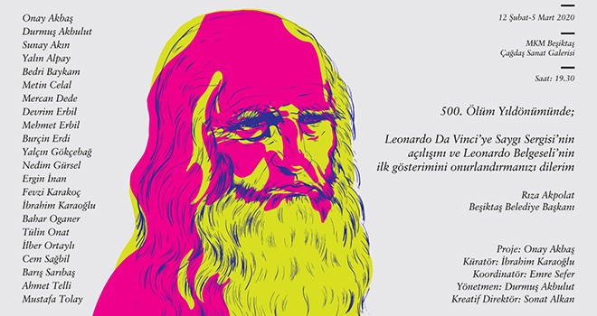 Leonardo Da Vinci'nin anısı Beşiktaş'ta yaşayacak