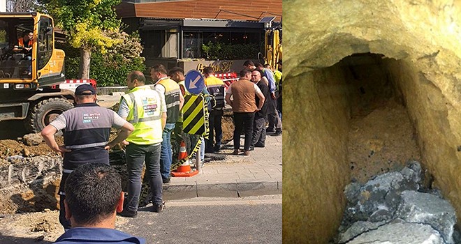Etiler'de gizemli tünel bulundu! Beşiktaş Kaymakamlığı'ndan açıklama