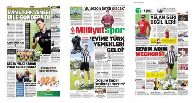 Spor manşetleri (12 Temmuz 2022)