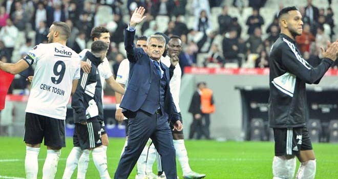 Şenol Güneş Beşiktaş'ın gücüne güç kattı