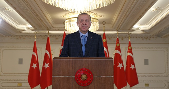 Cumhurbaşkanı Erdoğan: Temel gıda ürünlerinde yüzde 8 olan KDV’yi yüzde 1’e indiriyoruz