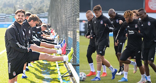 Beşiktaş Başakşehir maçına hazırlanıyor