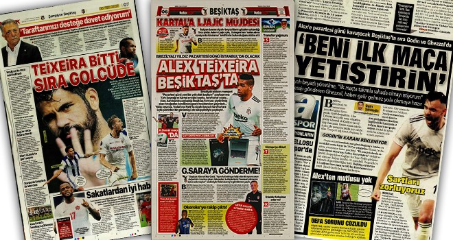 Beşiktaş manşetleri (6 Ağustos)