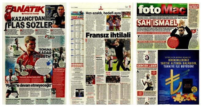 Spor manşetleri (11 Nisan 2022)