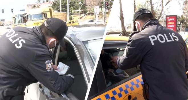 Beşiktaş'ta kısıtlama denetimi