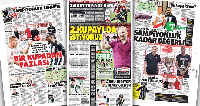 Günün Beşiktaş manşetleri