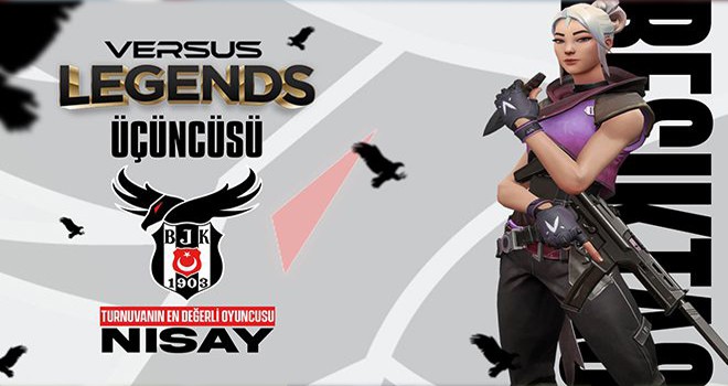 Beşiktaş espor takımından üçüncülük