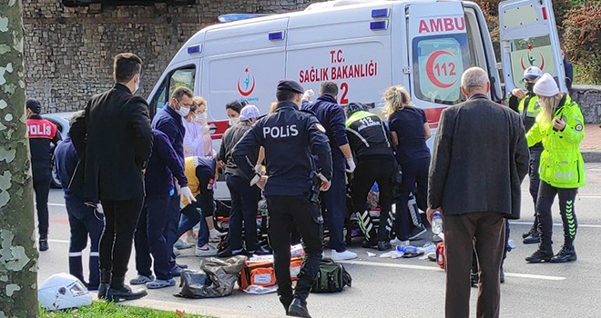 Taksinin çarptığı yaşlı kadın hayatını kaybetti