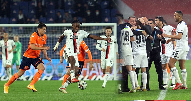 Başakşehir - Beşiktaş maç sonucu: 3-2