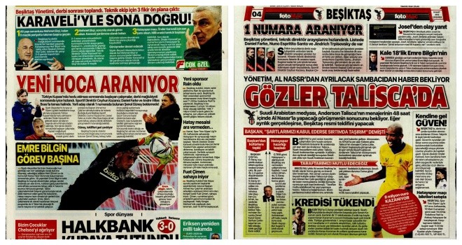 Spor manşetleri (16 Mart 2022)