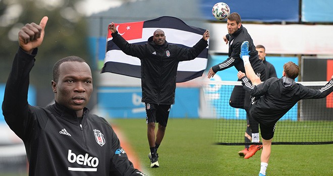 Beşiktaş tam kadro derbiye hazırlanıyor