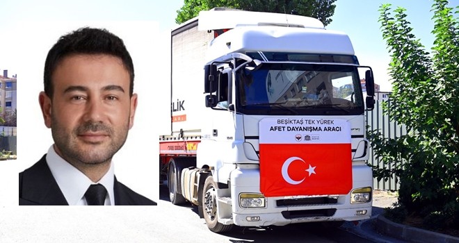 ÖZEL HABER: Beşiktaş'tan yardım tırı!..