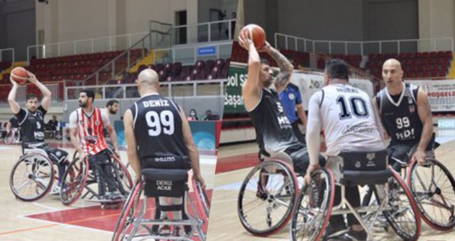 Beşiktaş Tekerlekli Sandalye Basketbol Takımı galip geldi