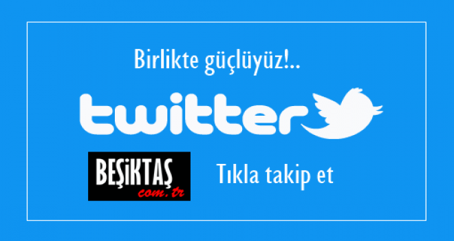 Birlikte güçlüyüz! Twitter hesabımızı takip edin, haberlerinizi yayınlayalım