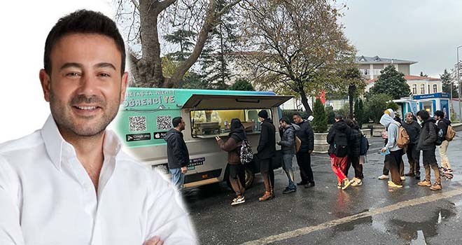 ÖZEL HABER: Genç Başkan soğuk kış günlerinde öğrencilerin yanında!