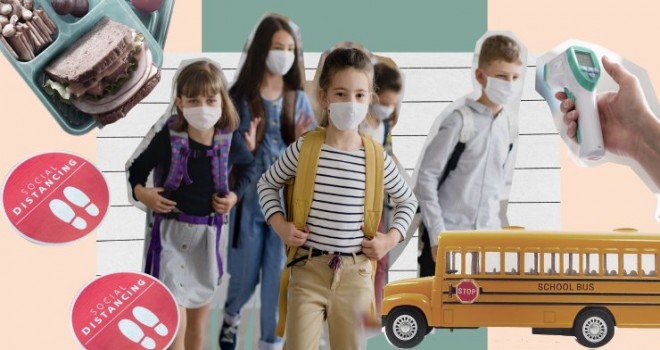 Okullarda maske, mesafe, hijyen dönemi