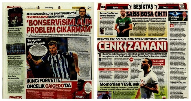 Spor manşetleri (2 Haziran 2022)