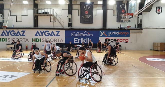 Beşiktaş Tekerlekli Sandalye Basketbol Takımı'ndan rekor galibiyet