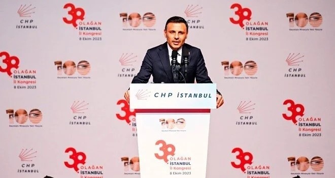 CHP'nin yeni İstanbul İl Başkanı Özgür Çelik oldu. Çelik 342, Canpolat 310 oy aldı.