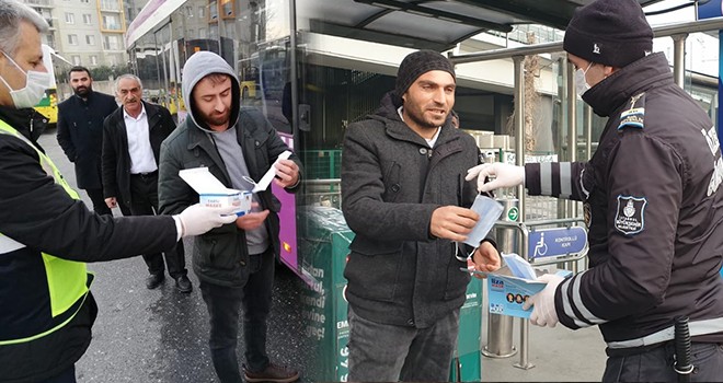 İstanbul'da yeni düzen başladı! İBB'den 100 bin maske