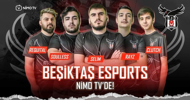 Beşiktaş Esports artık Nimo TV'de!