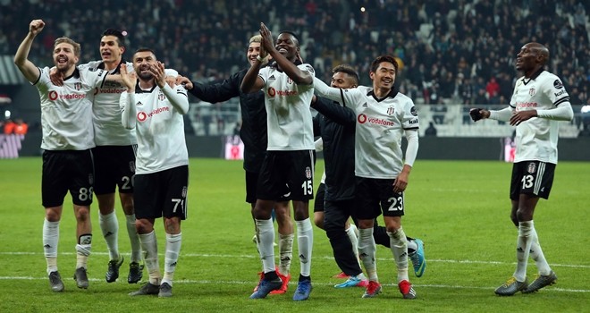 Kartal’ın galibiyet sevinci