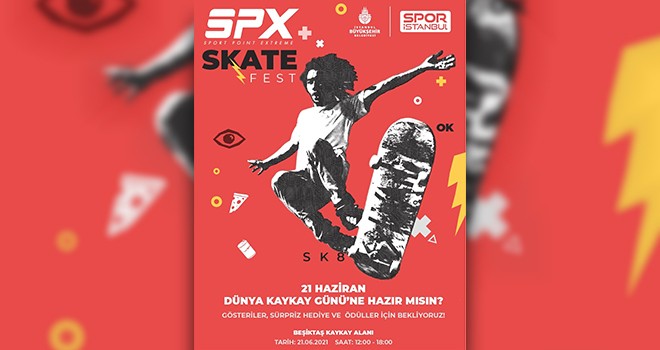 Dünya Kaykay Günü Beşiktaş'ta kutlanıyor!