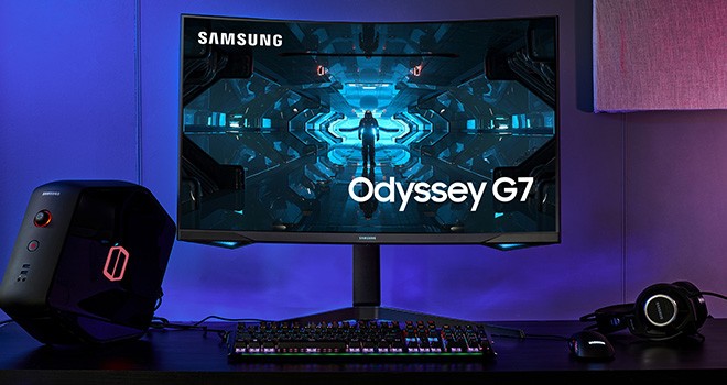 Samsung'dan yüksek performanslı oyun monitörü Odyssey