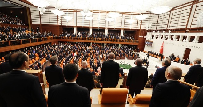 Meclis'te 28. dönem Milletvekili yemin töreni! Cumhurbaşkanı Erdoğan da katıldı!