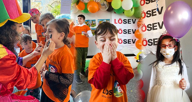 Lösemili çocuklar İstanbul'da doğum günlerini kutladı!