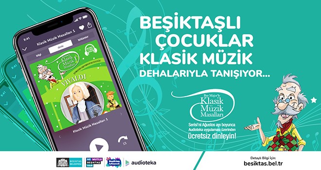 Sesli kitaplarla çocuklar klasik müzik  dünyasının dehalarıyla buluşacak