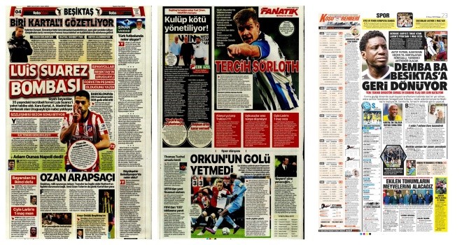 Spor manşetleri (8 Nisan 2022)