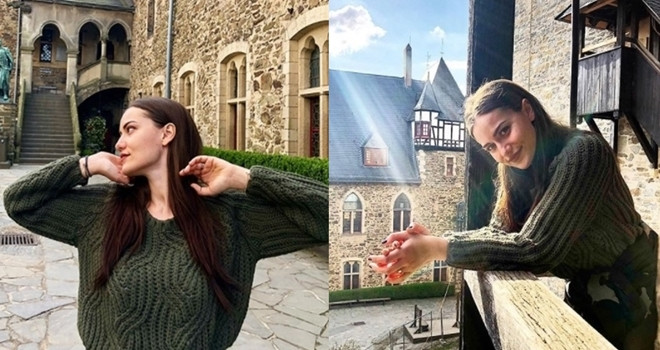 Fahriye Evcen özlem giderdi