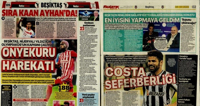 Spor Manşetleri (4 Şubat 2022)