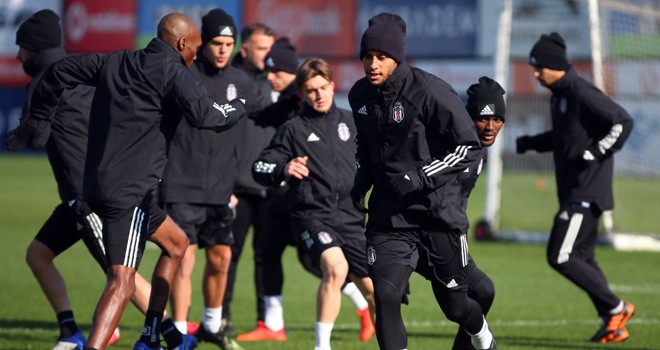 Beşiktaş'ta Trabzonspor maçı hazırlıkları