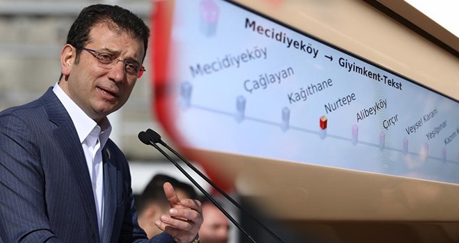 Kabataş-Mecidiyeköy-Mahmutbey Metrosu'nda ilk test sürüşü