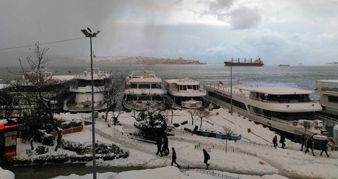 İstanbul'a kutup soğukları ve kar geliyor