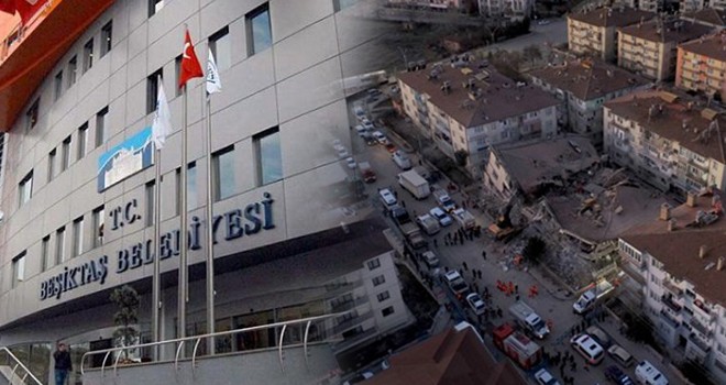 Beşiktaş deprem bölgesi için tek yürek