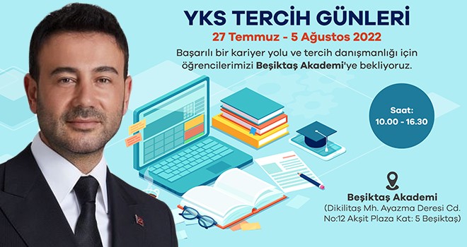 Beşiktaş'ta üniversite adaylarına ücretsiz tercih danışmanlığı hizmeti