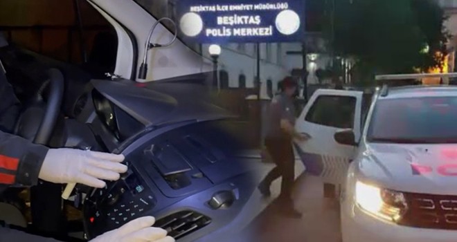 Torbacının raylı sistemi polise yakalandı