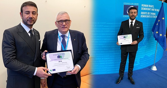 Beşiktaş’a Avrupa Yerel Demokrasi Ödülü