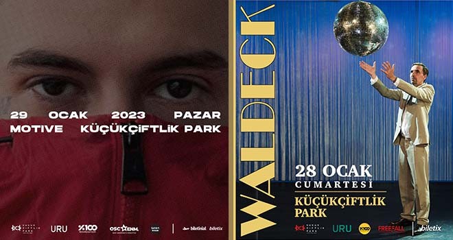 KüçükÇiftlik Park'ta arka arkaya iki harika konser!