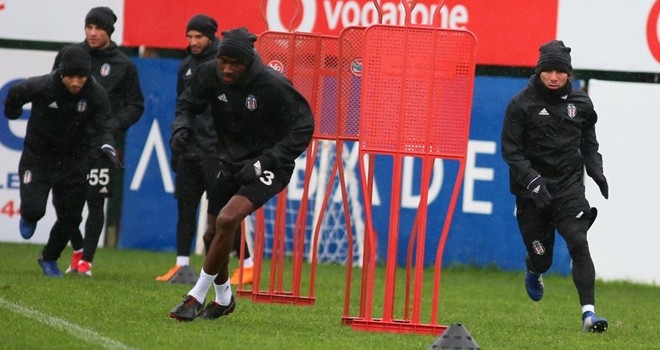 Beşiktaş, Galatasaray maçına hazırlanıyor